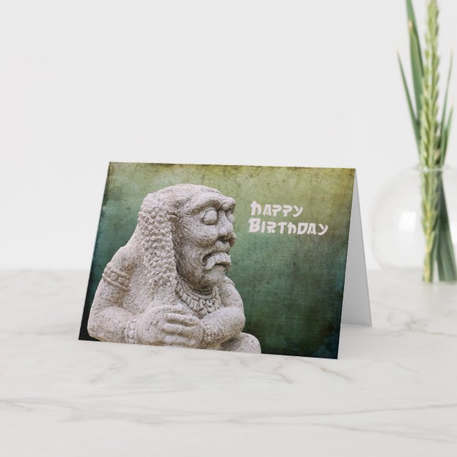 Hämta äldre födelsedagskort för honom kort (Framsida)