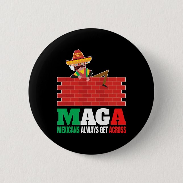 Hämta alltid Pridet Anti-Funny Manar Mexico Knapp (Framsida)