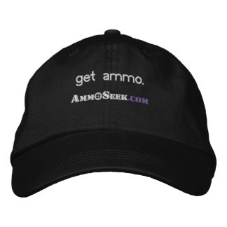 Hämta Ammo AmmoSeek Logotyp Cap Broderad Keps