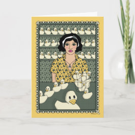 Hämta Ankan i en rad_C_Hälsning Kort