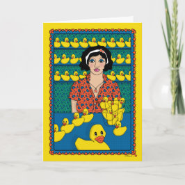 Hämta Ankorna i en rad_B_Hälsning Kort