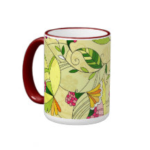 Hämta Blommigt för Retro-Abstrakt