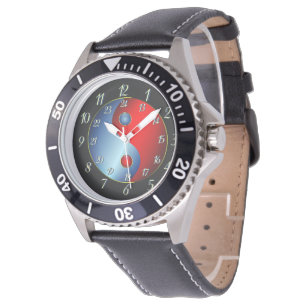 Hämta Blöt med Stil Yen Yang Watch Armbandsur