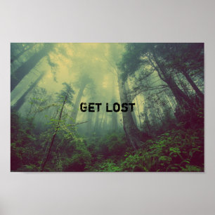 Hämta Borttappad - en vild-skog Poster