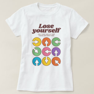 Hämta Borttappad för att hitta din riktning T Shirt