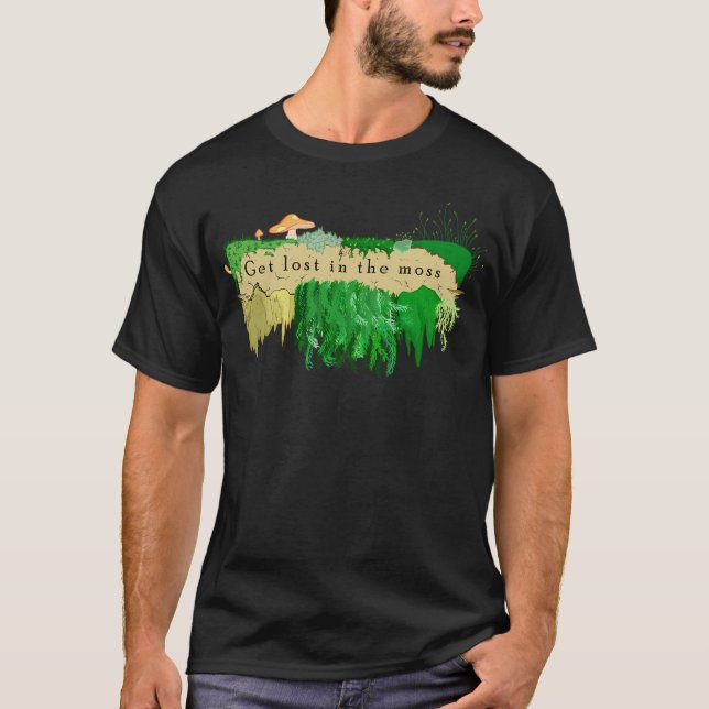 Hämta Borttappad i massan T Shirt (Framsida)