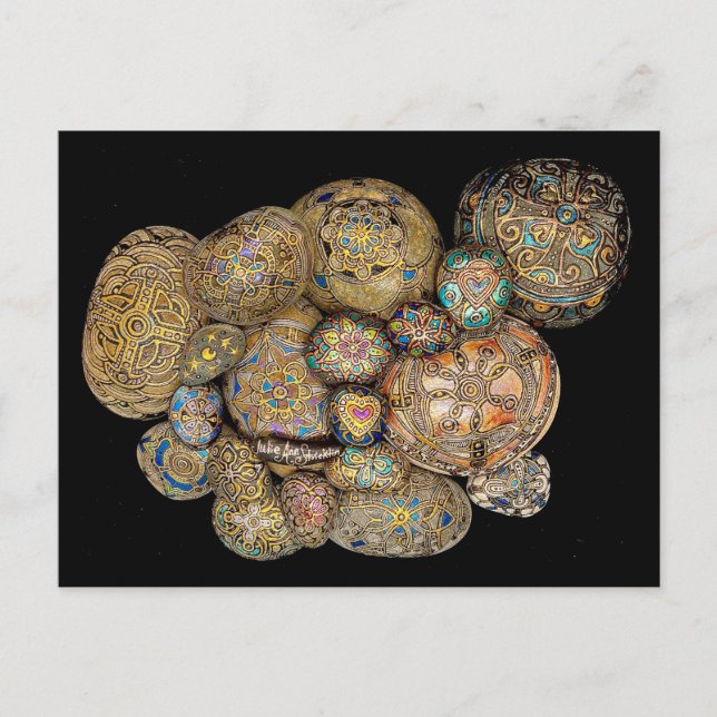 Hämta Borttappad i Sten Vykort (Framsida)