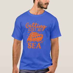 Hämta Borttappad vid Sea Cruise Resa T Shirt