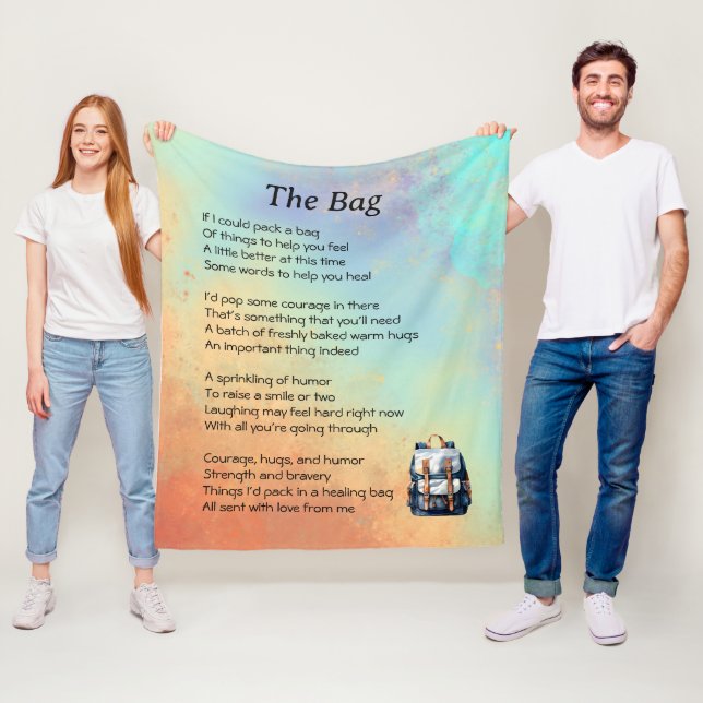 Hämta bra Dikt Fleecefilt (På plats)