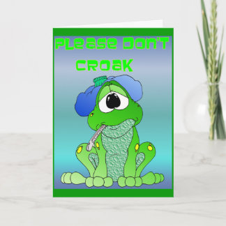 Hämta bra Humor Frog Kort