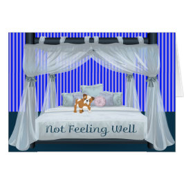 Hämta brunnskort för bulldog eller Fransk Bulldog Hälsningskort