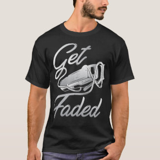 Hämta den beklädda Barber Barbershop Hairdresser T Shirt