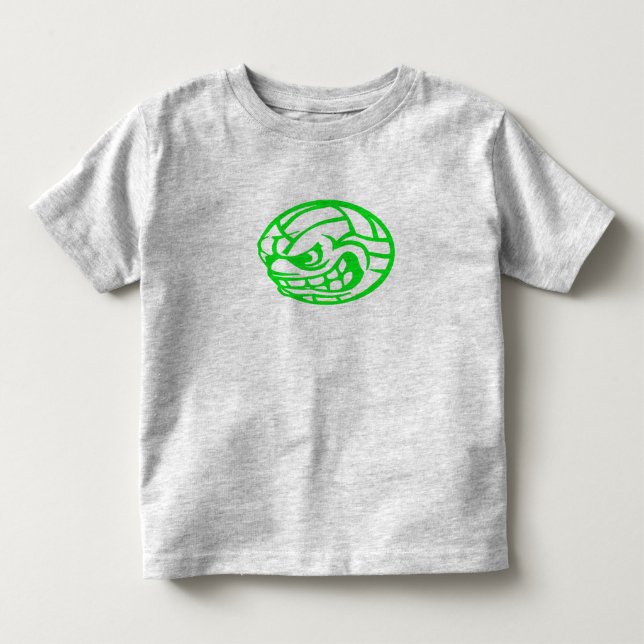 Hämta den där Outta! Kid's Volleyball Tee (Framsida)