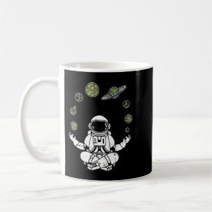 Hämta den här yoga astronaut T-Shirt som födels Kaffemugg