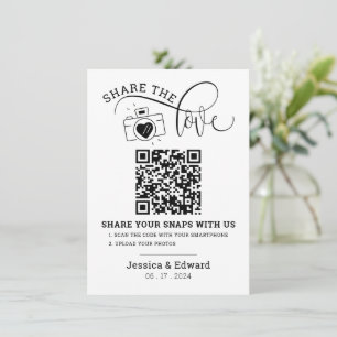 Hämta den svarta Chicen Bröllop i Kärlek Qr-koden