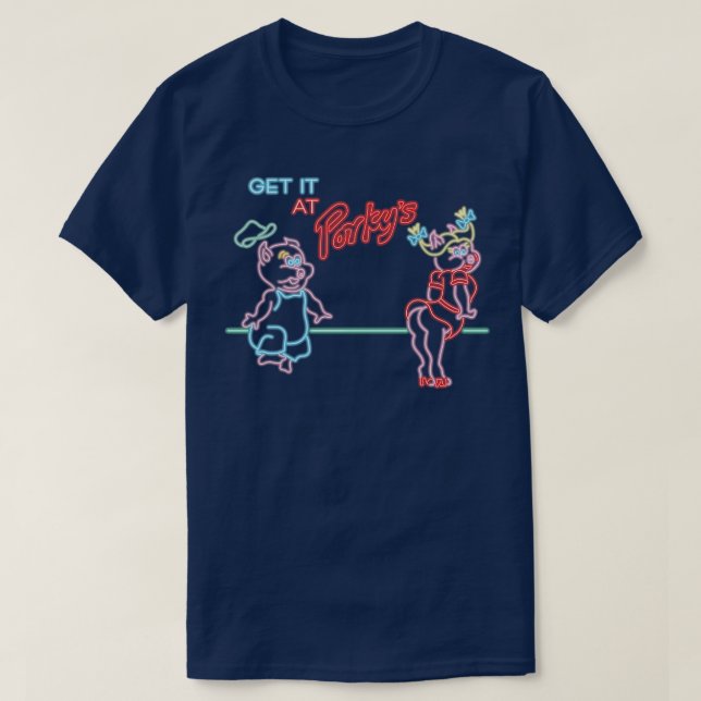 Hämta den till Porkys T Shirt (Design framsida)