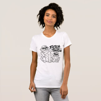 HÄMTA DENNA Rolig T-Shirt för Pappor till Hundar