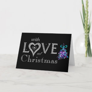 **HÄMTA DET MISTLETOE** DENNA CHRISTMMA KORT