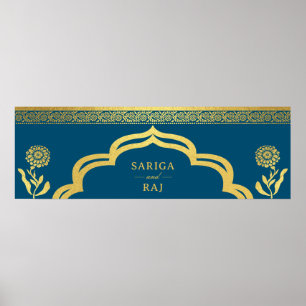 Hämta digitalfil för Bröllop Webben Site Banner Di Poster