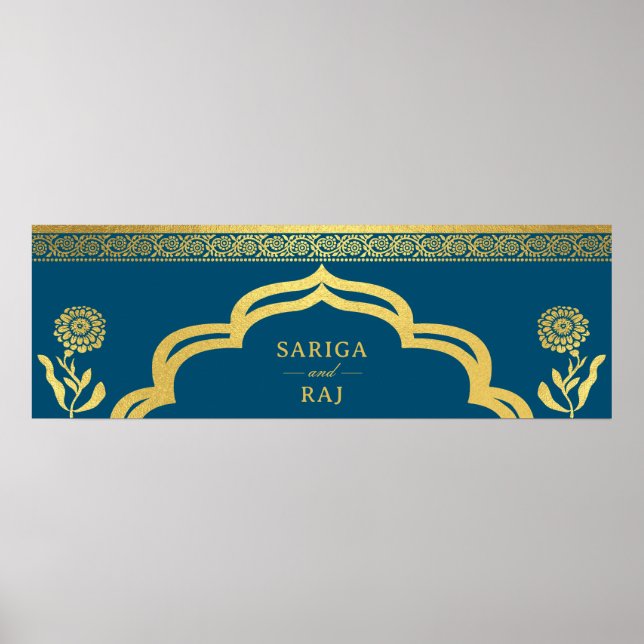 Hämta digitalfil för Bröllop Webben Site Banner Di Poster (Framsidan)