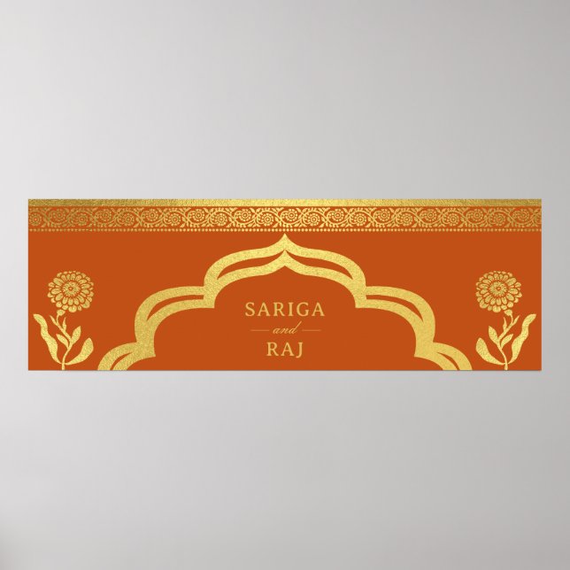 Hämta digitalfil för Bröllop Webben Site Banner Di Poster (Framsidan)