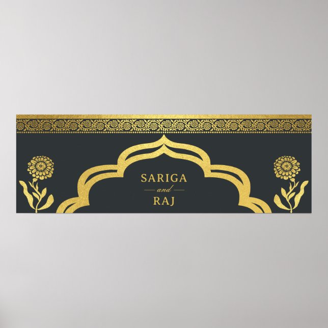 Hämta digitalfil för Bröllop Webben Site Banner Di Poster (Framsidan)