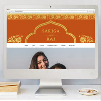 Hämta digitalfil för Bröllop Webben Site Banner Di
