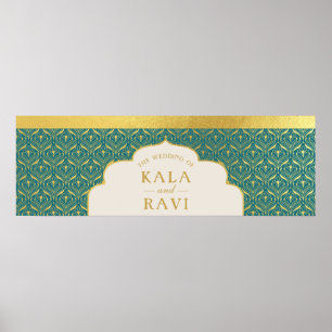 Hämta digitalfil för Bröllop Webben Site Banner Di Poster