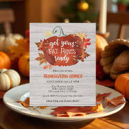 Hämta din budgetinbjudan för Thanksgiving för Tjoc