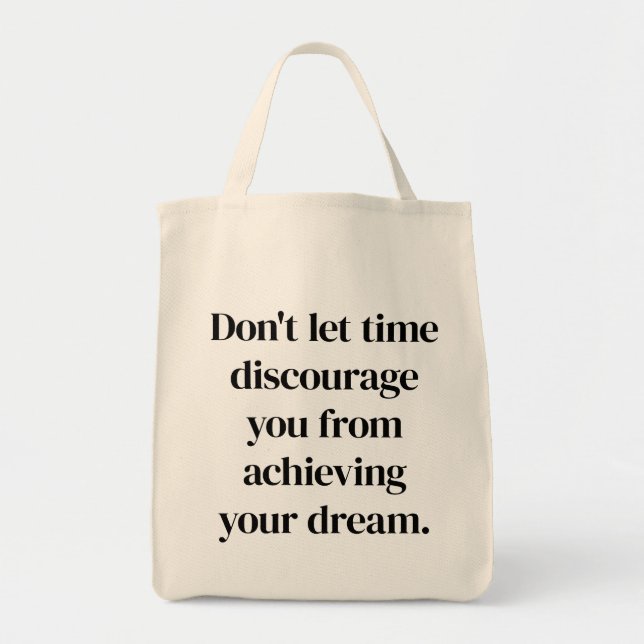 Hämta din Dream Livsmedel Tote Bag Tygkasse (Framsidan)