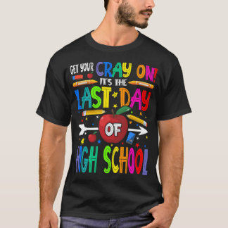 Hämta din matris på den sista högskolans dag t shirt