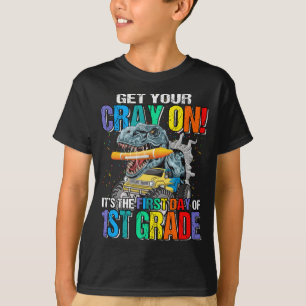 Hämta din matris på första dagen i första Klass T Shirt