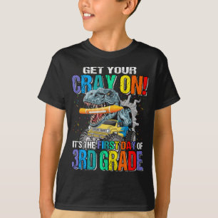 Hämta din matris på första dagen i tredje Klass T Shirt