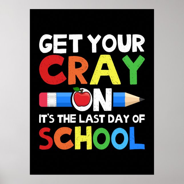 Hämta din matris på skolans sista dag poster (Framsidan)