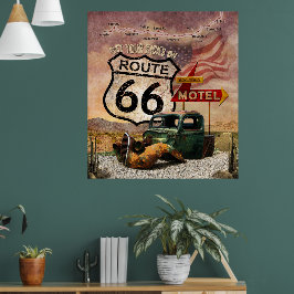 Hämta dina Kicks på väg 66 Poster