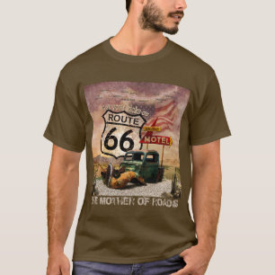 Hämta dina Kicks på väg 66 T-shirt