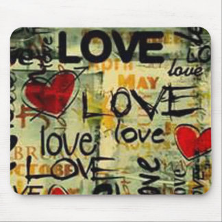Hämta en liten Kärlek-musknapp Musmatta