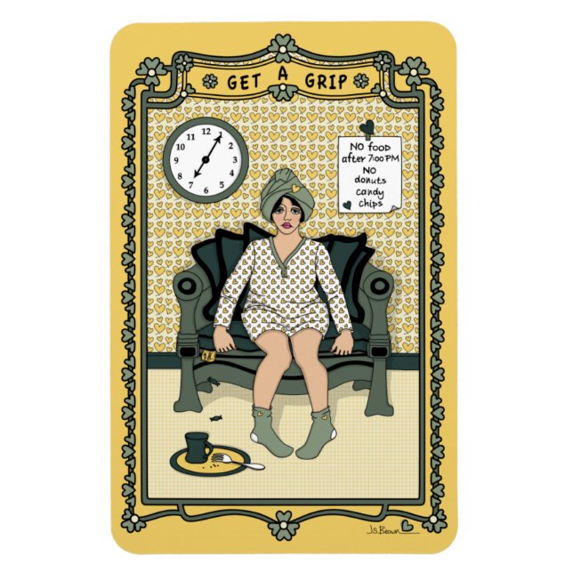 Hämta ett galler_C_4x6-kylskåp Magnet (Vertikal)