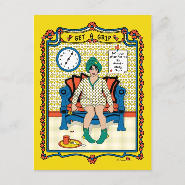 Hämta ett Grip_B_-vykort Vykort (Framsida)