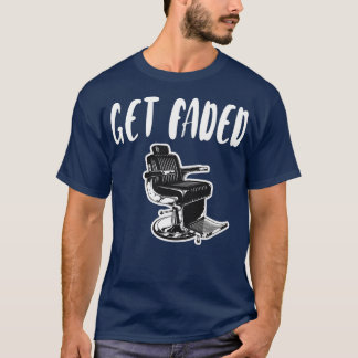 Hämta Faded Shirt Barber Barber Barber Funny Barbe T