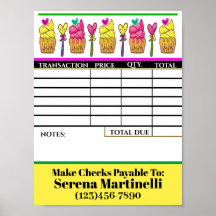 HÄMTA Fakturan Lakan Poster