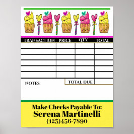 HÄMTA Fakturan Lakan Poster