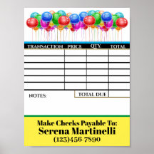 HÄMTA Fakturan Lakan Poster