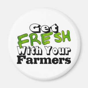 Hämta Farmer färska Magnet