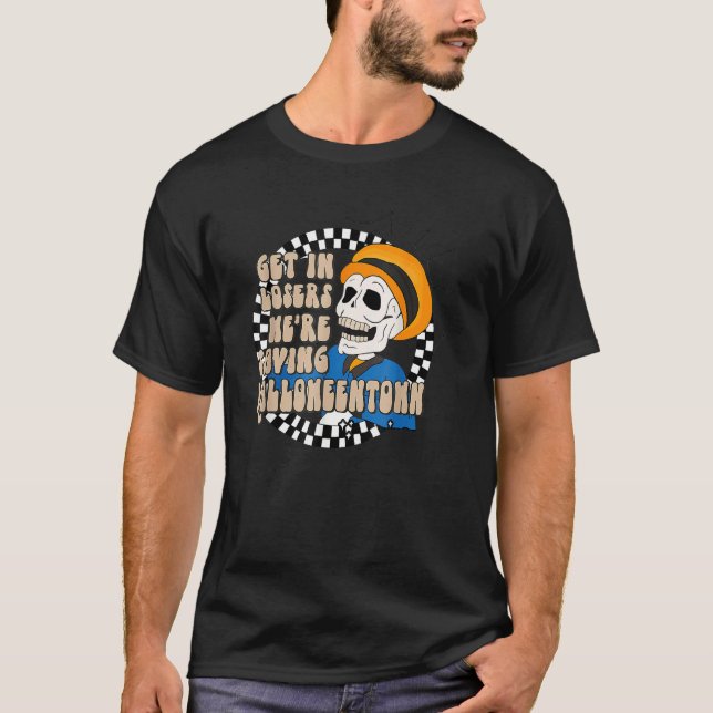 Hämta förlorare Skullenhet vi sparar Halloween S T Shirt (Framsida)