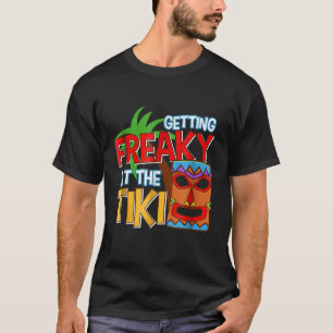 Hämta Freaky på Tiki Shirt - Lustigt tropisk T