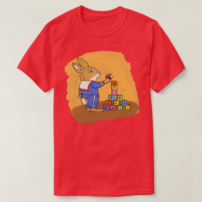 Hämta Fricken Bunny T Shirt (Design framsida)