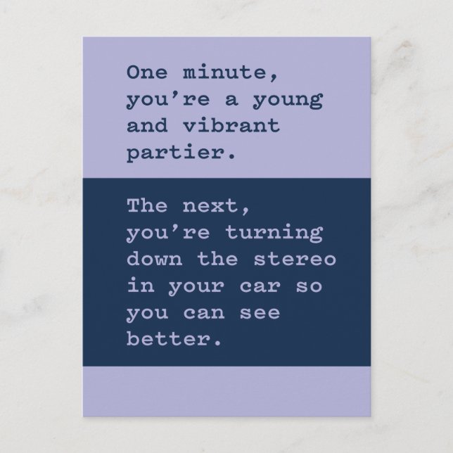 Hämta gammal födelsedag: slå ned musik för att se vykort (Framsida)