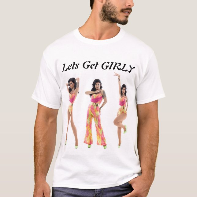 Hämta GIRLY T-Shirt (Framsida)
