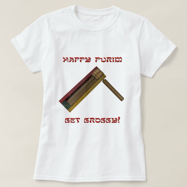 Hämta Groggy! Tee Shirt (Design framsida)